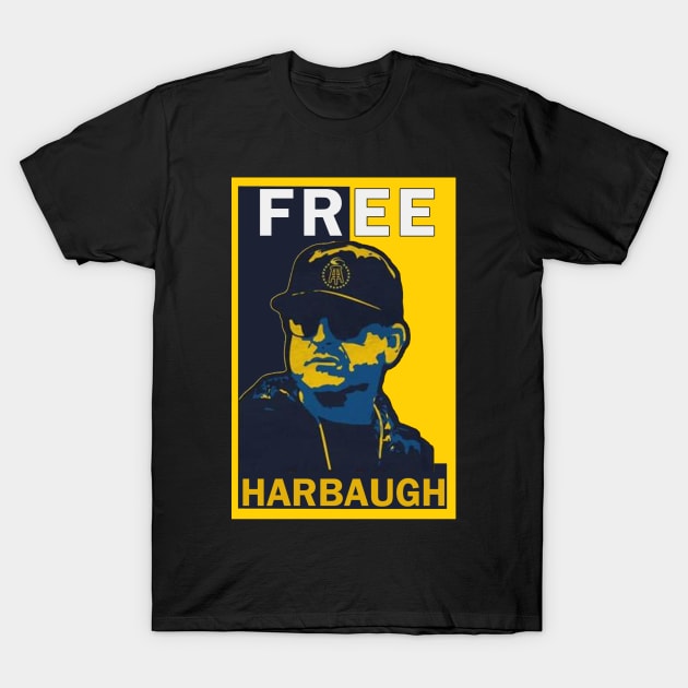 Free harbaugh T-Shirt by misuwaoda